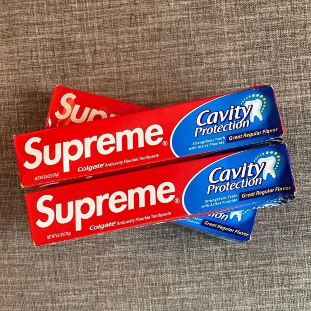 Supreme x Colgate Toothpaste FW 20